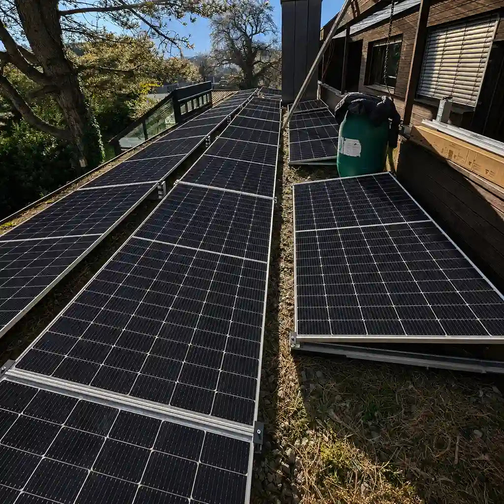 Worldwide Solar Model 1 – 10° Aluminium Ballast Mount – Full Container
