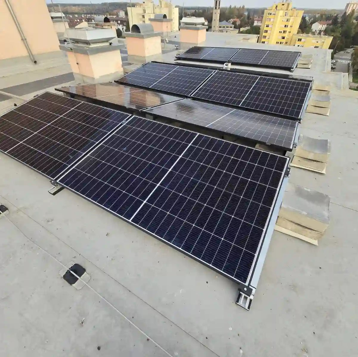 Worldwide Solar Model 1 – 10° Aluminium Ballast Mount – Full Container