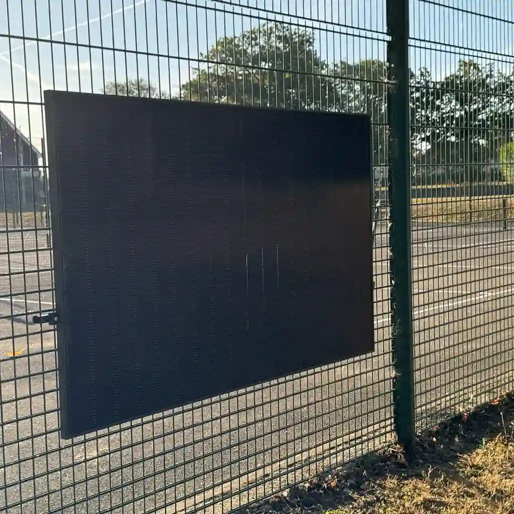 Worldwide Solar Model 3 – Mesh Fence Solar Panel Mount – Full Container